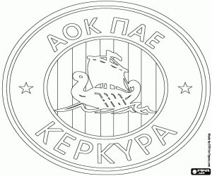 Colora Emblema di AOK Kerkyra