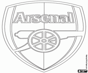 Colora Emblema di Arsenal FC