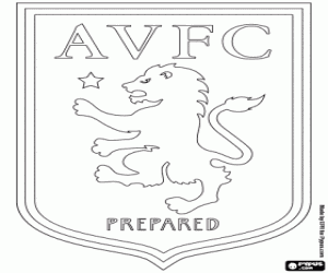 Colora Emblema di Aston Villa