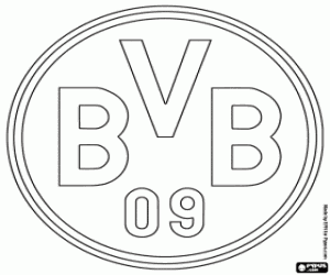Colora Emblema del Borussia Dortmund