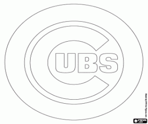 Colora Emblema de Chicago Cubs