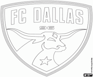 Colora Emblema de FC Dallas