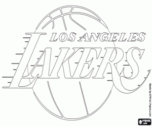 Colora Emblema dei Lakers