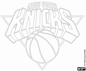 Colora Emblema dei New York Knicks