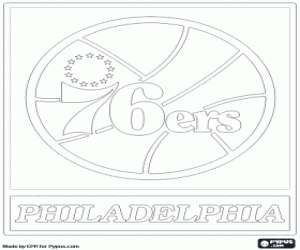 Colora Emblema dei Sixers