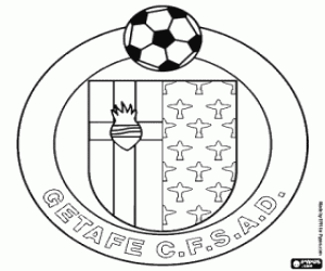 Colora Emblema del Getafe CF