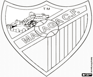 Colora Emblema del Málaga CF