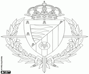 Colora Emblema del Real Valladolid CF
