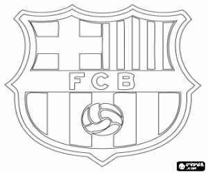 Colora Emblema della FC Barcelona, Barça