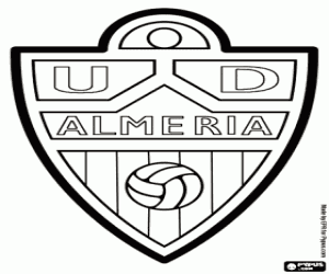 Colora Emblema della UD Almería
