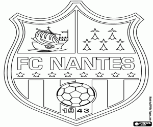 Colora Emblema della FC Nantes