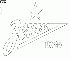 Colora Emblema del FC Zenit