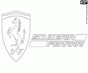 Colora Emblema della Ferrari Formula 1