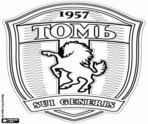 Colora Emblema di FK Tom Tomsk
