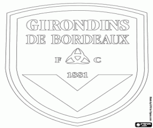 Colora Emblema Girondins Bordeaux