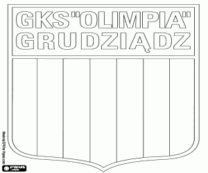 Colora Emblema di GKS Olimpia Grudziądz