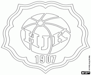 Colora Emblema di HJK Helsinki
