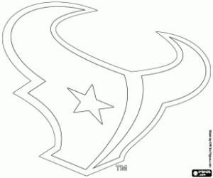 Colora Emblema di Houston Texans