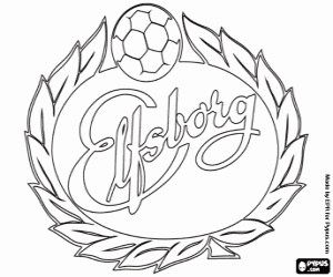 Colora Emblema di IF Elfsborg