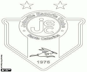 Colora Emblema di Joinville Esporte Clube
