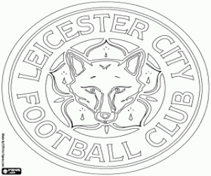 Colora Emblema del Leicester City