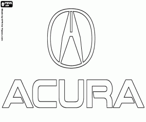 Colora Emblema del marchio Acura
