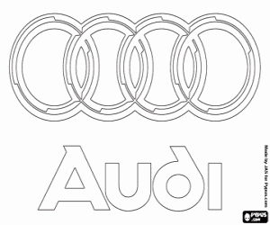 Colora Emblema del marchio Audi