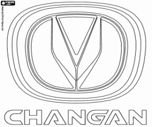 Colora Emblema del marchio Changan