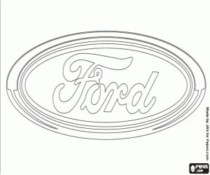 Colora Emblema del marchio Ford