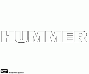 Colora Emblema del marchio Hummer