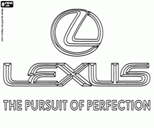 Colora Emblema del marchio Lexus