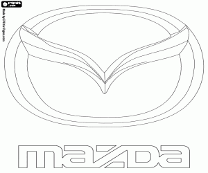 Colora Emblema del marchio Mazda