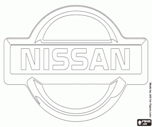 Colora Emblema del marchio Nissan