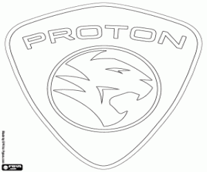 Colora Emblema del marchio Proton
