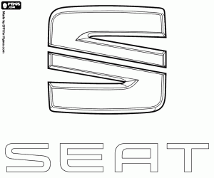 Colora Emblema del marchio SEAT