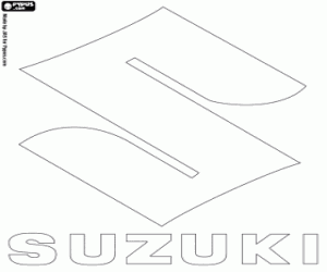 Colora Emblema del marchio Suzuki