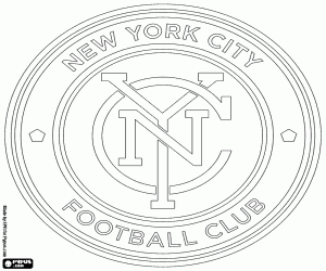Colora Emblema di New York City FC