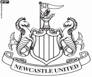 Colora Emblema di Newcastle United
