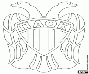 Colora Emblema del PAOK