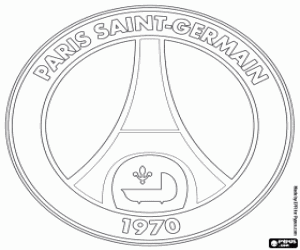 Colora Emblema del Paris Saint Germain