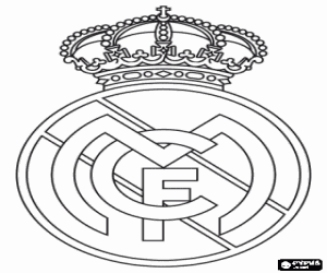 Colora Emblema di Real Madrid