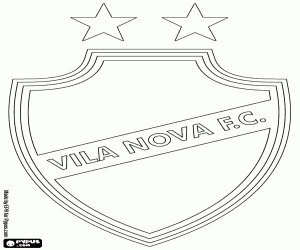Colora Emblema di Vila Nova FC