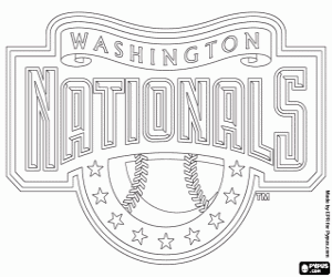 Colora Emblema di Washington Nationals