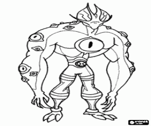 Colora Eye Guy, Ben 10 alien