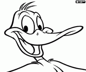 Colora Faccia di Daffy Duck, Looney Tunes