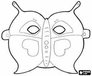 Colora Farfalla, maschera di Carnevale