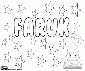 Colora Faruk, variante di Faruq