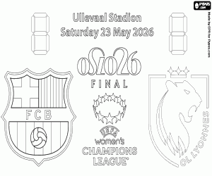 Colora FC Barcelona - OL Lionnes, finale 2026