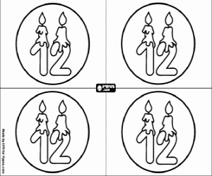 Colora Festa dil mio dodicesimo compleanno