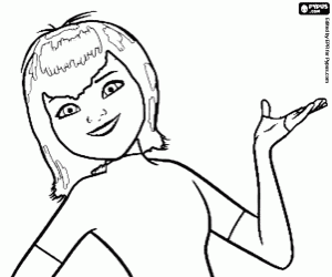 Colora La figlia del Conte Dracula, Mavis